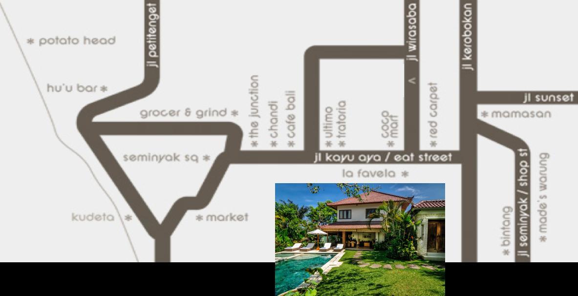 Hevea Villas Seminyak Exteriör bild